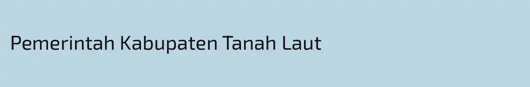 Pemerintah Kabupaten Tanah Laut